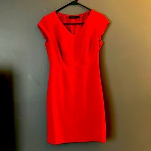 The limited gorgeous red dress in a size 0 with side zipper!